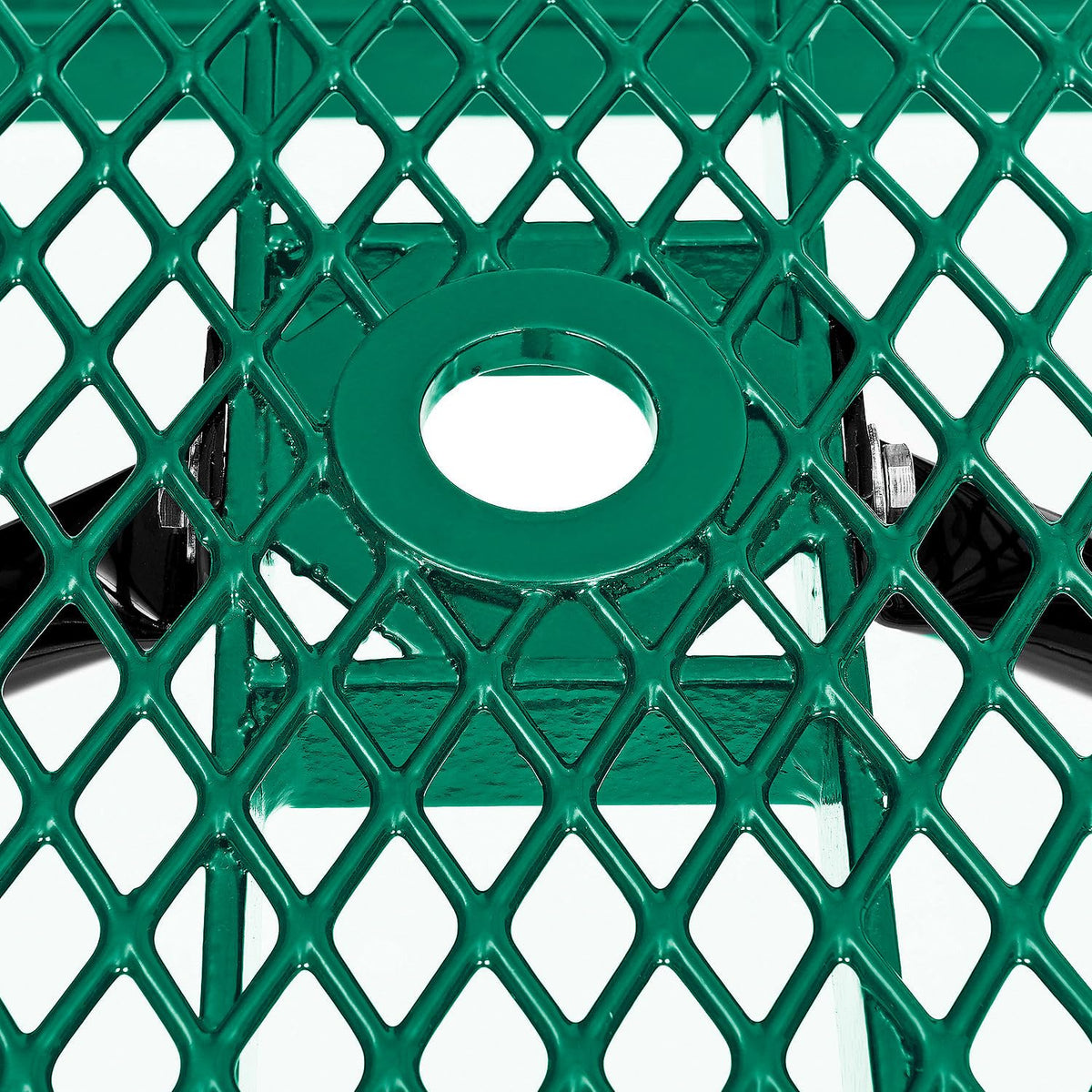 Global Industrial Green / Industrial / 96D x 62W x 29.5H in Picnic Tables