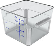Carlisle FoodService Products 6 / Clear / 12 Quart Container Container Sets