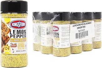 Kingsford Lemon Pepper All-Purpose Seasoning, 3.5 oz (Pack of 12) – Caribbean Citrus & Pepper Blend Flavor with a Kick