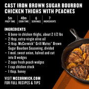 McCormick Brown Sugar Bourbon Seasoning by Grill Mates – 13.5 Ounce (Pack of 1), Model 00-IVPHHM-16