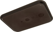Carlisle FoodService Products Chocolate Brown / 24 / 12" x 16" Serving Trays