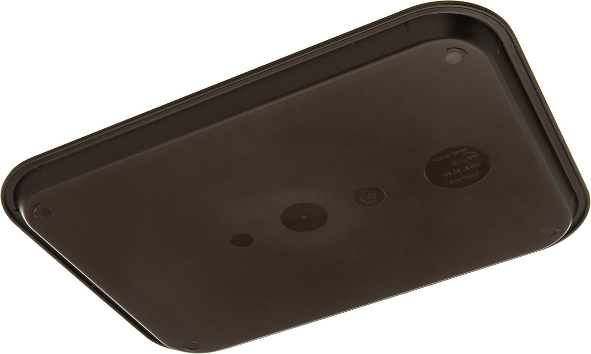 Carlisle FoodService Products Chocolate Brown / 24 / 12" x 16" Serving Trays