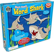 Teacher Created Resources Word Shark: Short Vowels Game (TCR7805)
