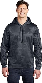 SPORT-TEK Unisex Sport-Wick CamoHex Fleece Hooded Pullover