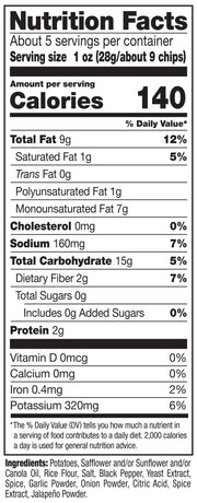 Krinkle Cut Potato Chips Salt & Fresh Ground Pepper 5 Ounces (Case of 15) by Kettle Brand – Pack of 15, Model 00201855