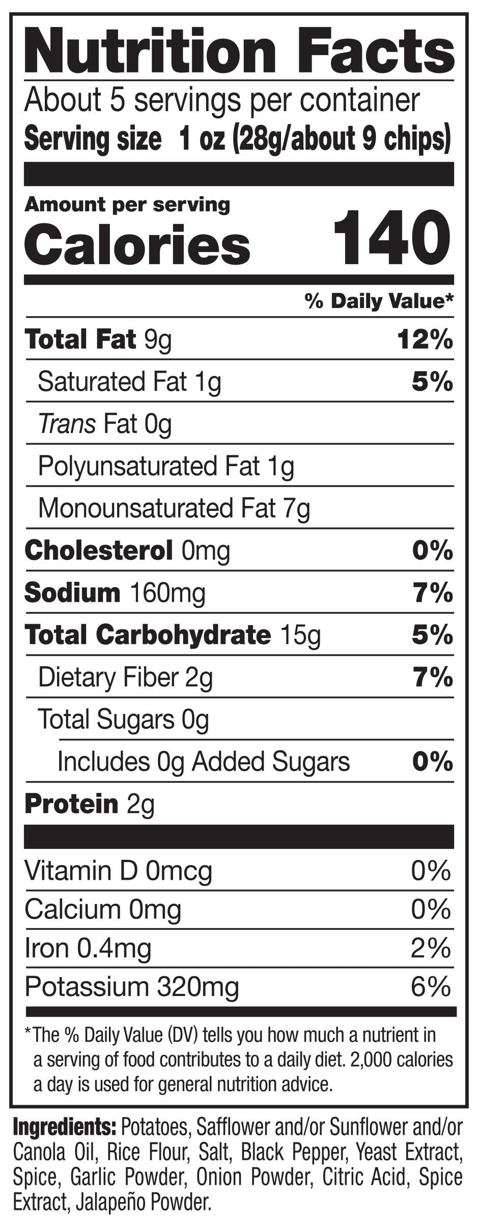 Krinkle Cut Potato Chips Salt & Fresh Ground Pepper 5 Ounces (Case of 15) by Kettle Brand – Pack of 15, Model 00201855