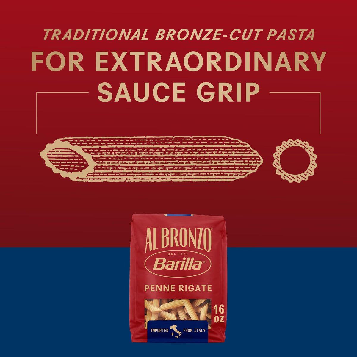 Barilla 16 Ounce (Pack of 12) / Penne / 12 Penne