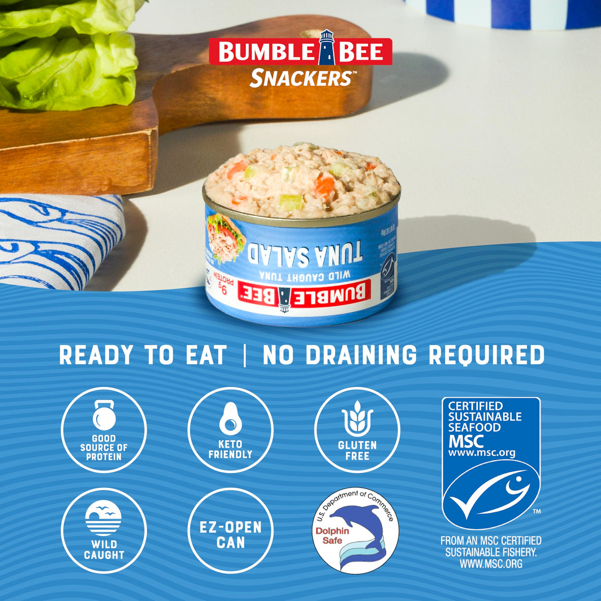 Bumble Bee Tuna Salad / 3 Ounce (Pack of 16) / 16 Tuna Fish
