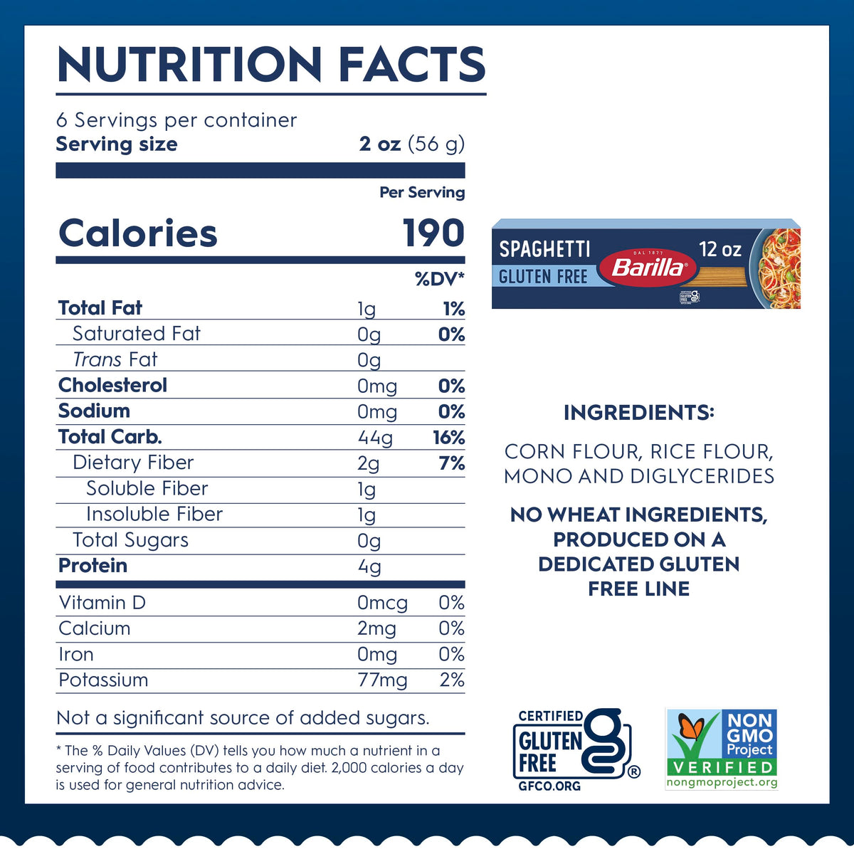 Gluten Free Spaghetti by Barilla – Commercial Grade