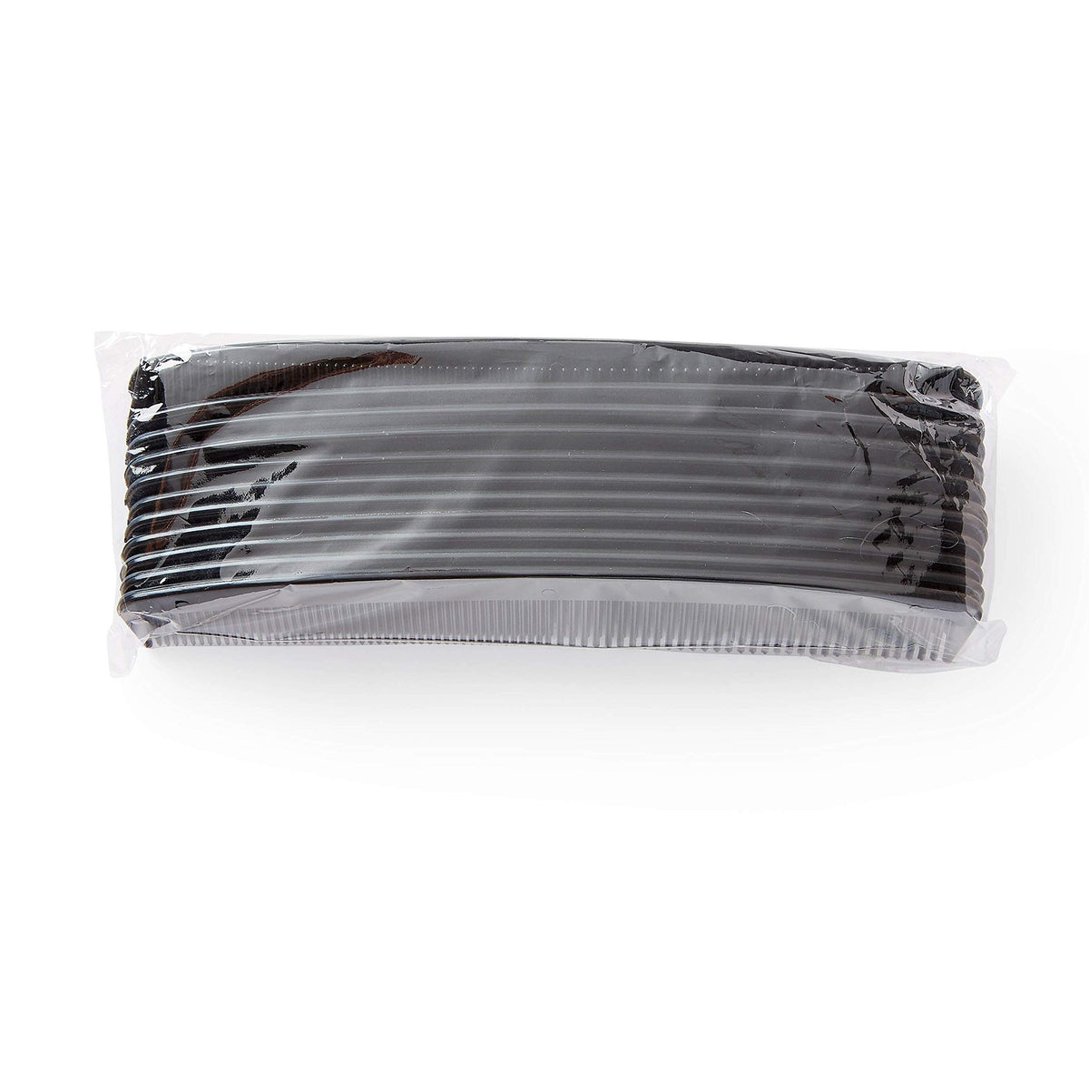 Plastic Combs by Medline – 7", Plastic, Black, Pack of 144, Model MDS137007