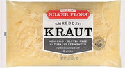 Silver Floss, Shredded Kraut Naturally Fermented Non GMO Gluten Free, 32 Ounce