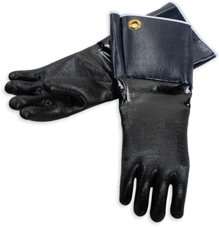 Carlisle FoodService Products Neoprene Glove for Rotissiere by San Jamar – One Size, Rubber, Black, Model T1217