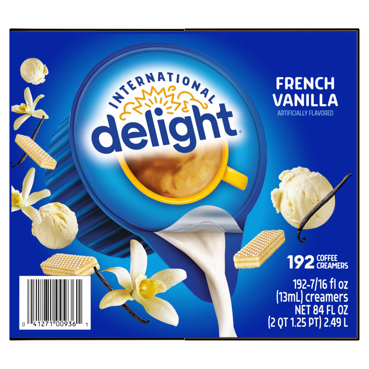 International Delight French Vanilla / 84 Fl Oz (Pack of 1) / coffee Coffee Creamers