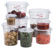 Cambro 22 QT / Clear / 20.8 liters Containers