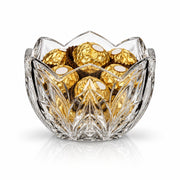 Godinger Shannon Crystal Square Bowl, Clear Glass, 5.5 Inch