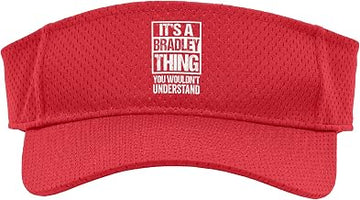 It's A Bradley Thing You Wouldn't Understand - First Name Sport Sun Visor