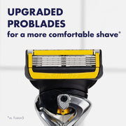 Gillette 1 Count (Pack of 2) / Handle + 1 Refill / Black Cartridge Razors