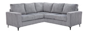 Houston Sectional Gray by Glory Furniture – Polyester, Grey, Model G00325B-SC