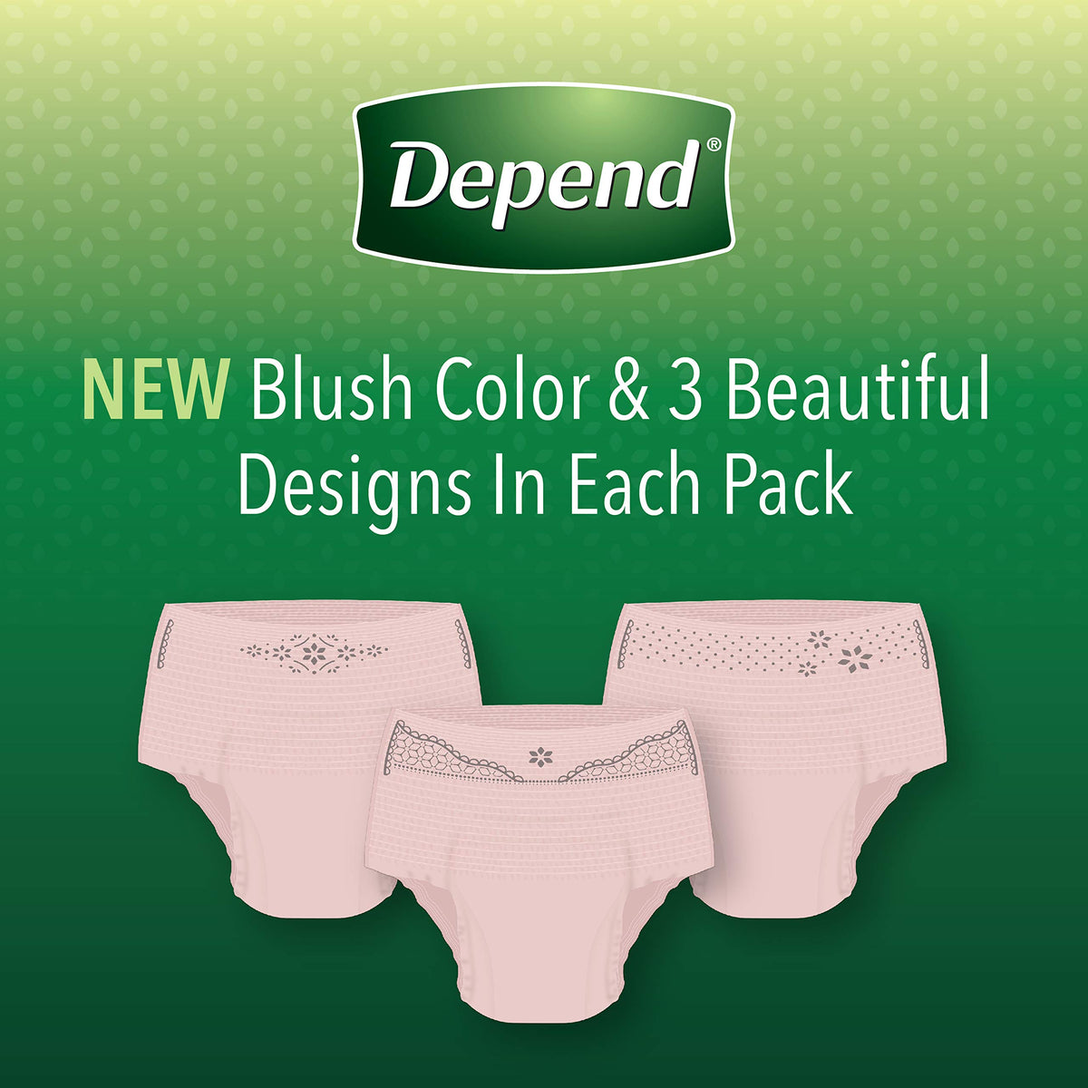 FIT-FLEX Incontinence Underwear for Women by Depend – 21 Count (Pack of 4), Polypropylene, Tan, Pack of 4, Model 10036000385356