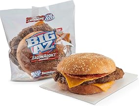 Big Az Baconaddict Cheeseburger, 9.35 Ounce -- 10 per case.