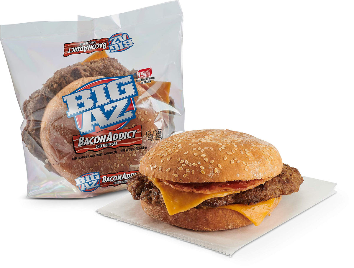 Big Az t Cheeseburger by Advance Pierre – 9.35 Ounce (Pack of 10), Pack of 10