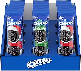 Oreo Chocolate Sandwich Cookies, Holiday Cookies, 12-4 oz Stocking Stuffer Packs