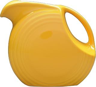 Fiesta 67-1/4-Ounce Large Disk Pitcher, Marigold