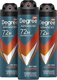 Degree Men Advanced Antiperspirant Deodorant Dry Spray Adventure 3.8 oz