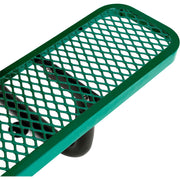 Global Industrial Green / 96"l X 60"w X 29.5"h / Industrial Picnic Tables