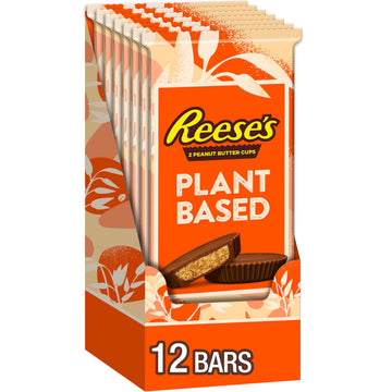 Plant Based Oat Chocolate Confection Peanut Butter Cups by Reese's – 1.4 Ounce (Pack of 12), Unavailable, Pack of 12, Model 20034000943252