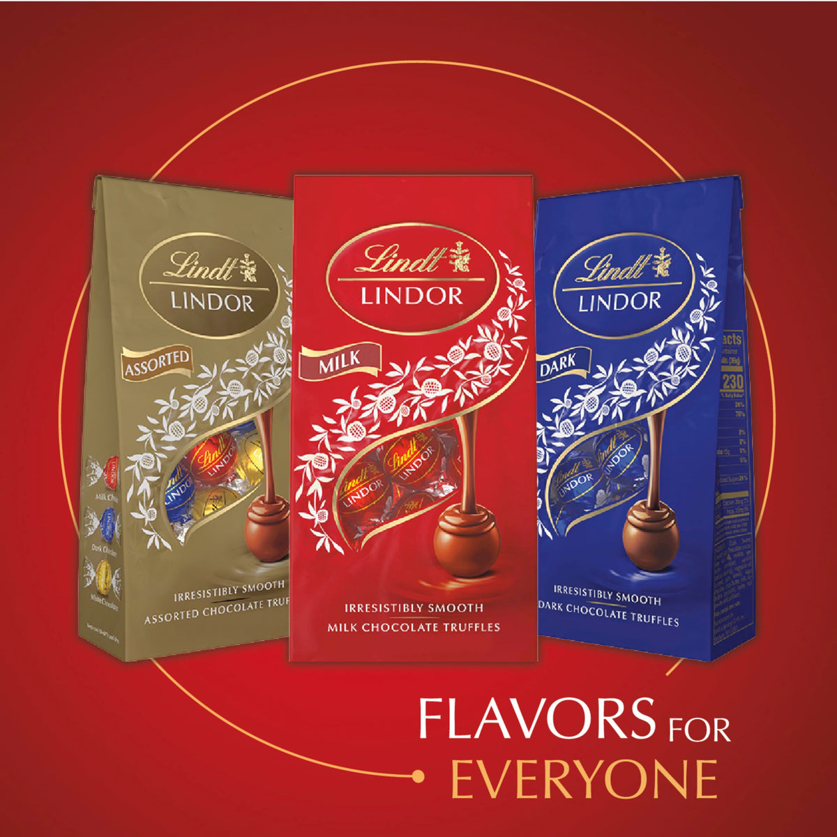 Lindt Milk Chocolate / 50.8 Ounce (Pack of 1) / Milk Chocolate Truffles Assortment Boxes