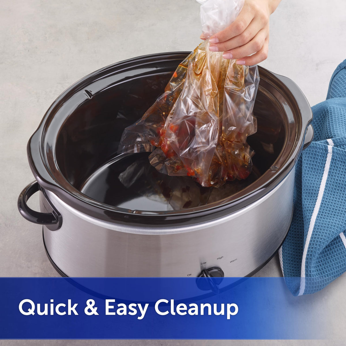 Reynolds 8 Quarts / clear / Regular - 6 Count Small Appliance Parts & Accessories