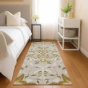 Addison Rugs Chantille ACN2625 Beige 2'3" x 7'6" Indoor/Outdoor, Machine Washable, Easy Clean, Non Shedding, Bedroom, Living Room, Dining Room, Kitchen, Patio Runner Rug