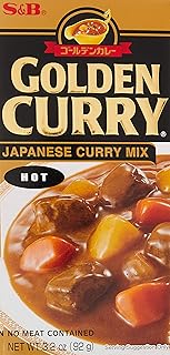 S&B Golden Curry Sauce Mix, Hot, 3.2 oz