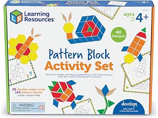 Learning Resources Pattern Block Activity Set