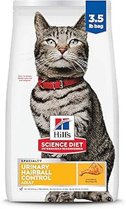 Hill's Science Diet Adult Urinary & Hairball Control Dry Cat Food