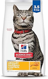 Hill's Science Diet Adult Urinary & Hairball Control Dry Cat Food