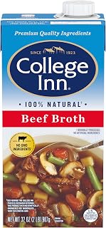 College Inn 100% Natural Beef Broth, 32oz (12 Pack)