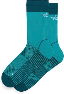 The North Face Unisex Adult Trail Run Crew Sock - Breathable Stretchy Socks, Light Padding, Asymmetrical Toe Box