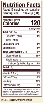 Bob's Red Mill 16 Ounce (Pack of 4) / 1 / 4 Garbanzo