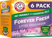 Arm & Hammer Forever Fresh Cat Litter Deodorizer, 30 oz, 6-Pack