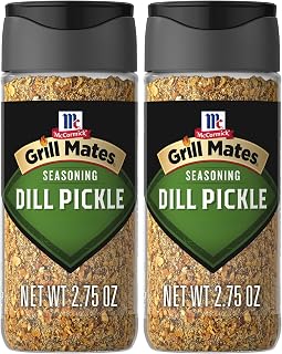 McCormick Grill Mates Dill Pickle Seasoning, 2.75 oz (Pack of 2)