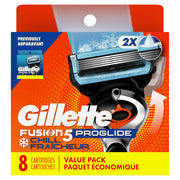 ProGlide Chill Razor Refills for Men by Gillette – 8 Count (Pack of 2), Proshield Chill, Pack of 2, Model 47400656178