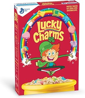 Lucky Charms Breakfast Cereal, Gluten Free Cereal, 23 oz