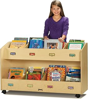 Jonti-Craft 5369JC Mobile 8-Section Book Organizer