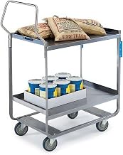 NSF Stainless Handler Series 2 Shelf CART 700 LB Capacity, 21INX49IN
