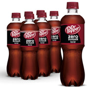 Dr Pepper 16.9 Fl Oz (Pack of 6) / Red, Green / 1 Soft Drinks