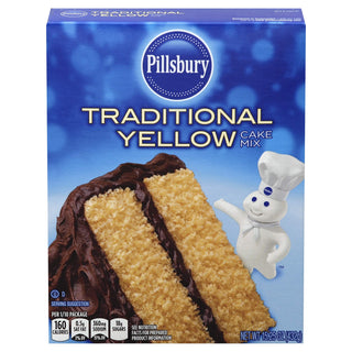 Traditional Yellow Cake Mix by Pillsbury – 1 Ounce
