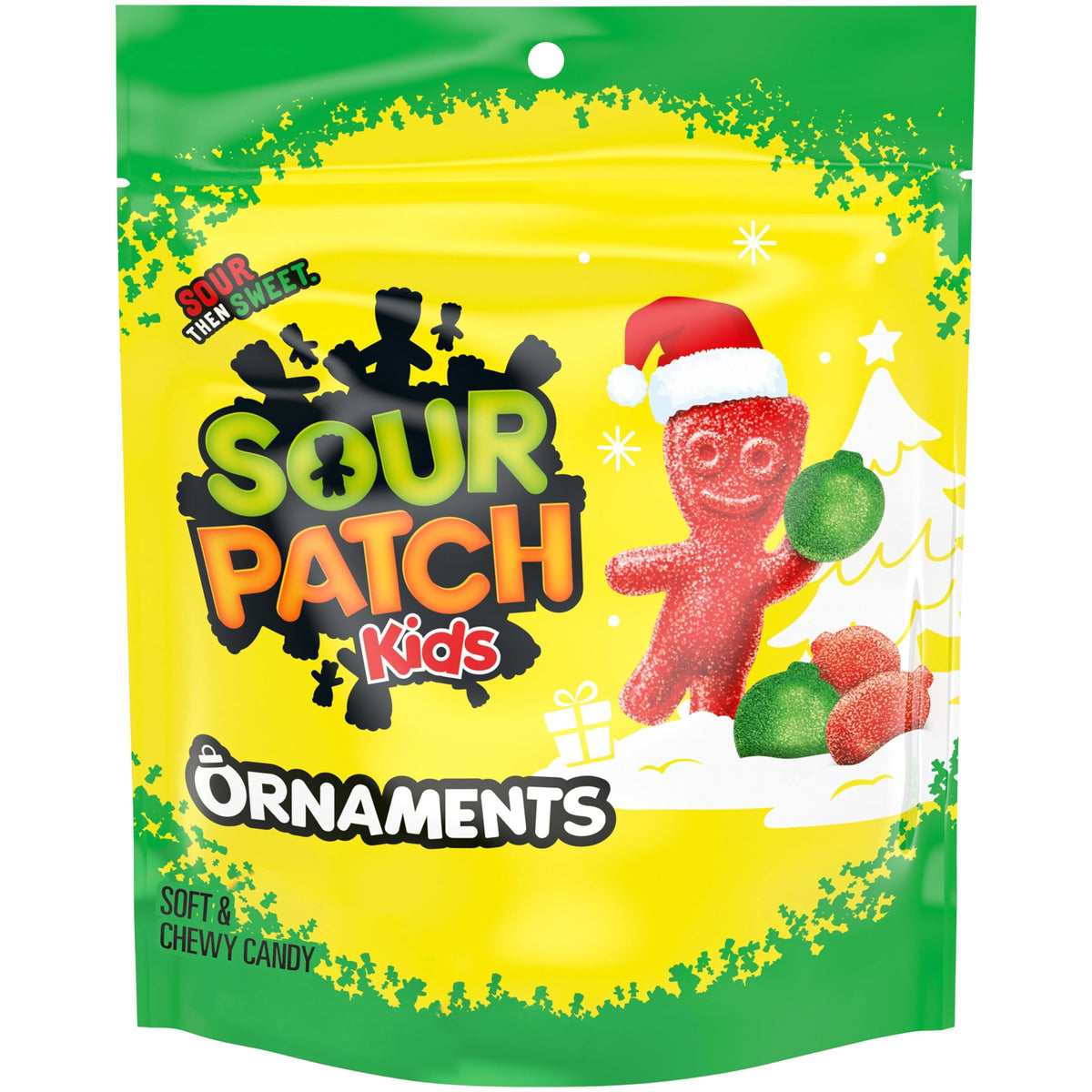 Sour Patch Kids Mixed-Fruit / 10 Ounce (Pack of 1) / Green,Lime Gummy Candy