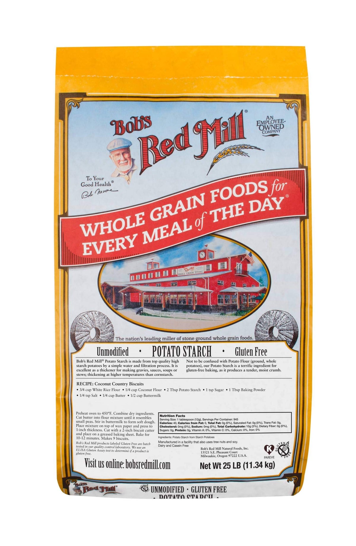 Bobs Red Potato Starch by Bob's Red Mill – 400 Ounce (Pack of 1), Model 1444B25